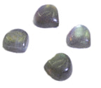 Labradorite 10PC Tiny 5x5 MM Heart Cabochon Gray Pure semi Precious Precious Gemstone