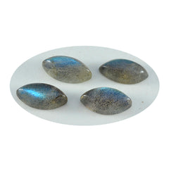 Labradorite 1PC Small 6x12 MM Marquise  Cabochon Gray Natural semi Precious Semi Precious Gemstone