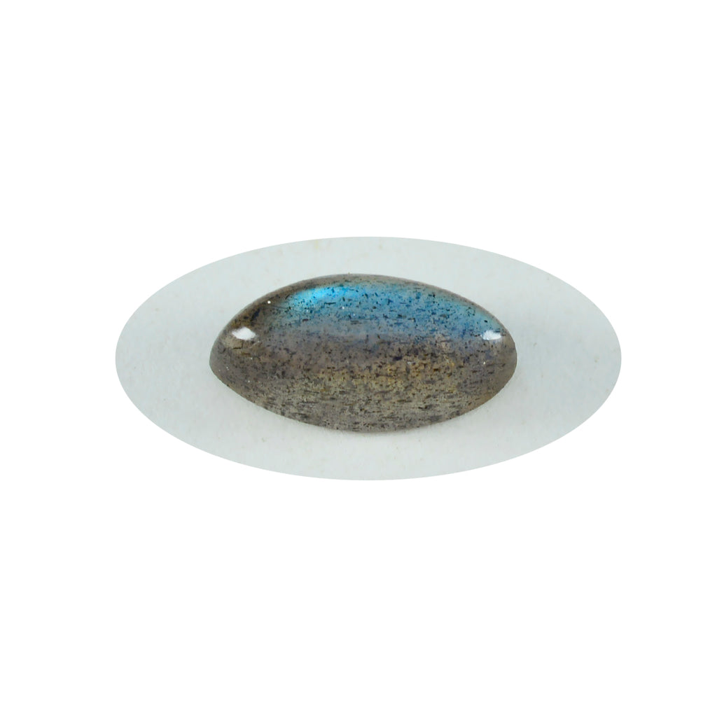 Labradorite 1PC Large 8x16 MM Marquise  Cabochon Gray Superior semi Precious Gems