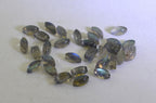 Labradorite 10PC Tiny 3x6 MM Marquise  Cabochon Gray Shine semi Precious Loose Gems