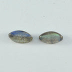 Labradorite 1PC Small 6x12 MM Marquise  Cabochon Gray Natural semi Precious Semi Precious Gemstone