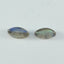 Labradorite 1PC Small 6x12 MM Marquise  Cabochon Gray Natural semi Precious Semi Precious Gemstone