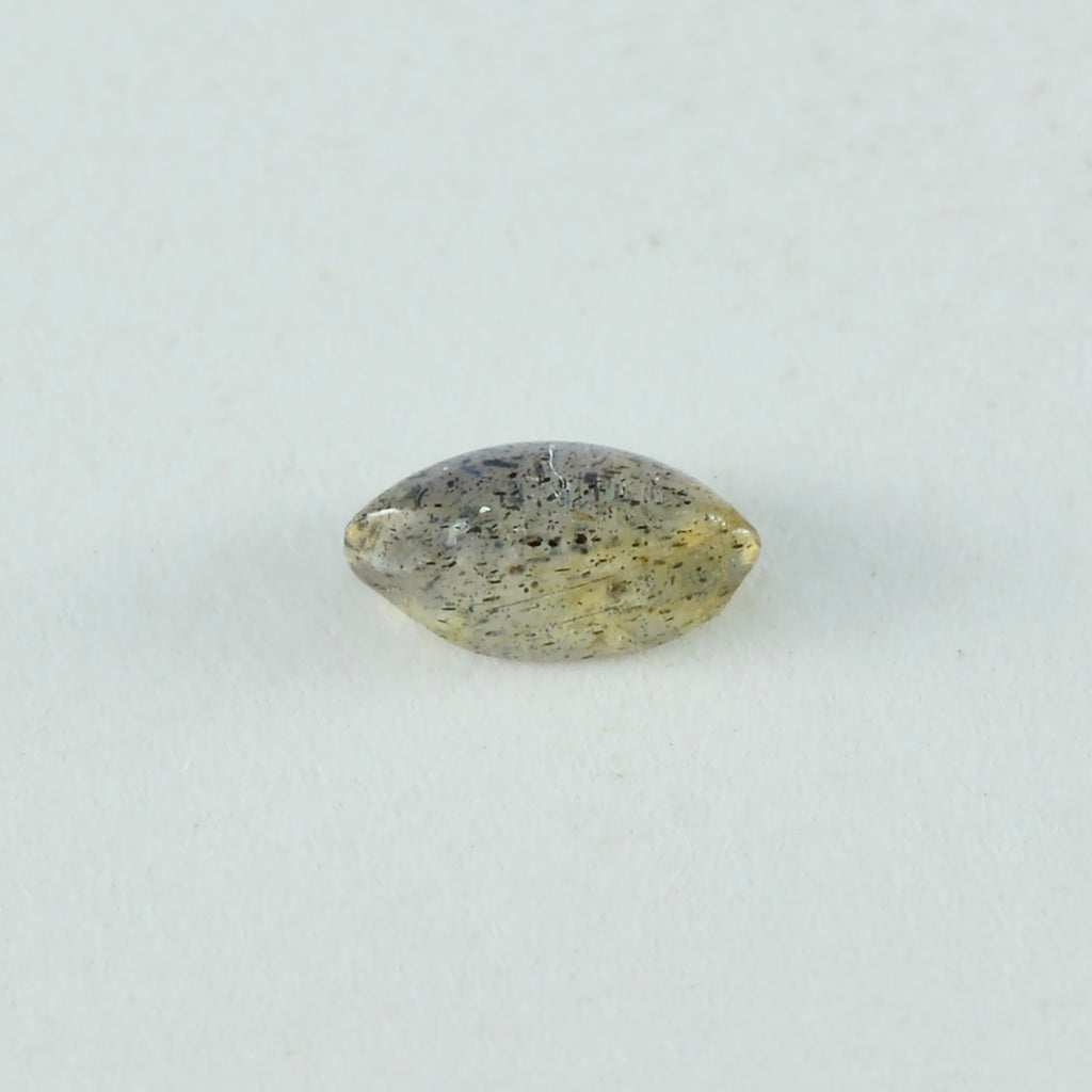 Labradorite 1PC Large 8x16 MM Marquise  Cabochon Gray Superior semi Precious Gems
