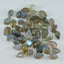 Labradorite 1PC Tiny 5x7 MM Pear Cabochon Gray Luster semi Precious Precious Gemstone