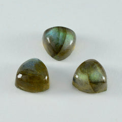 Labradorite 1PC Large 10x10 MM Triangle Cabochon Gray High Quality semi Precious Precious Gemstone