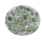 Labradorite 1PC Small 7x7 MM Cushion Faceted Gray Splendid Semi Precious Loose Gemstone