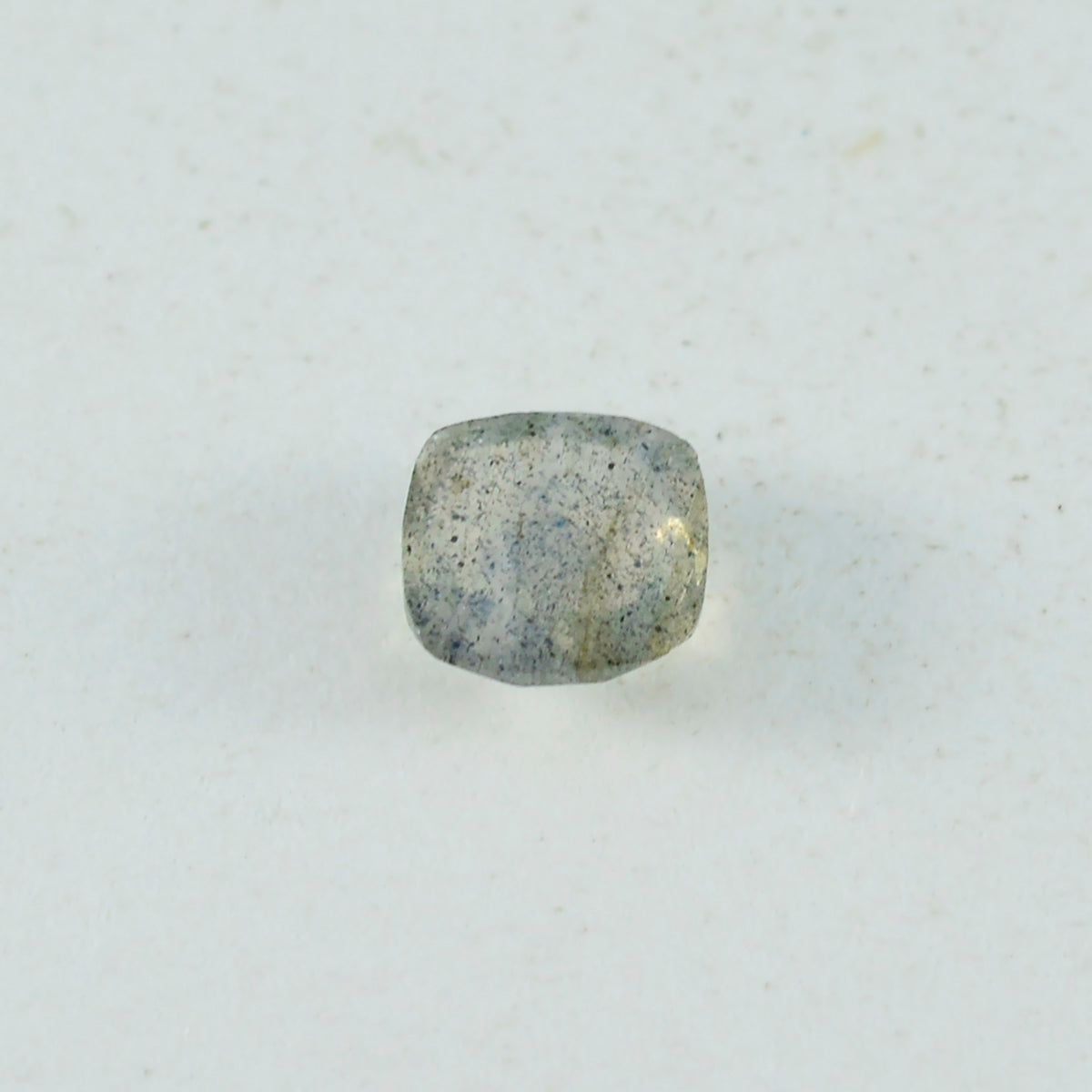 ラブラドライト 1個 チャンキー 13x13 MM クッションファセットグレー 天然半貴石 サブ画像