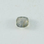 Labradorite 1PC Chunky 13x13 MM Cushion Faceted Gray Natural Semi Precious Gems