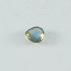 Labradorite 1PC Large 11x11 MM Heart Faceted Gray Fine Semi Precious Loose Gemstone