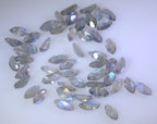 Labradorite 10PC Tiny 2x4 MM Marquise Faceted Gray Genuine Semi Precious Loose Gems