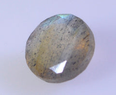 Labradorite 10PC Tiny 3x3 MM Round Faceted Gray Fiery Semi Precious Loose Gemstone