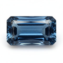 London Blue topaz 1PC Chunky 10x20 MM Baguette Faceted Blue Brilliant Semi Precious Loose Gems