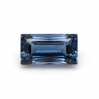 London Blue topaz 10PC Tiny 2x4 MM Baguette Faceted Blue Shine Semi Precious Loose Gems