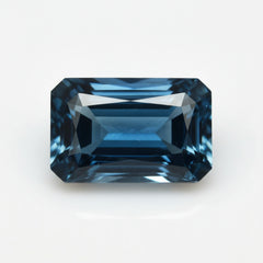 London Blue topaz 10PC Tiny 2x4 MM Baguette Faceted Blue Shine Semi Precious Loose Gems