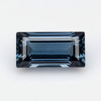 London Blue topaz 1PC Tiny 3x6 MM Baguette Faceted Blue High-Quality Semi Precious Loose Gemstones