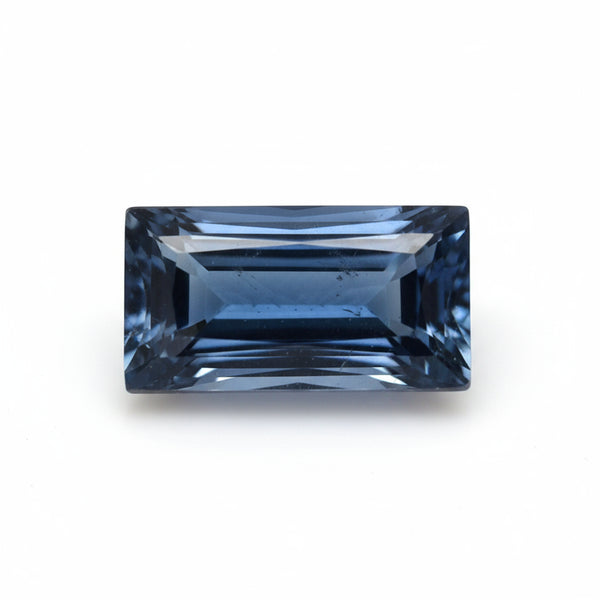 London Blue topaz 1PC Tiny 4x8 MM Baguette Faceted Blue Natural Semi Precious Gems