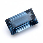 London Blue topaz 1PC Small 5x10 MM Baguette Faceted Blue Genuine Semi Precious Loose Gems