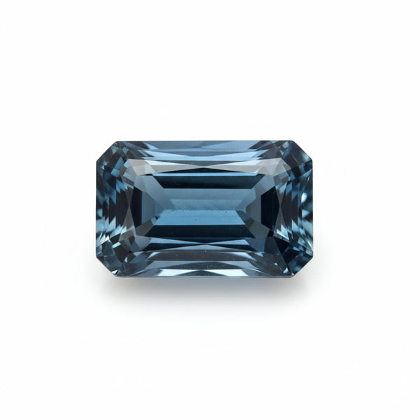 London Blue topaz 1PC Small 5x10 MM Baguette Faceted Blue Genuine Semi Precious Loose Gems