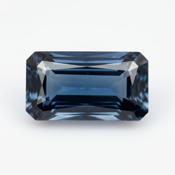 London Blue topaz 1PC Medium 7x14 MM Baguette Faceted Blue Pure Semi Precious Loose Gemstones
