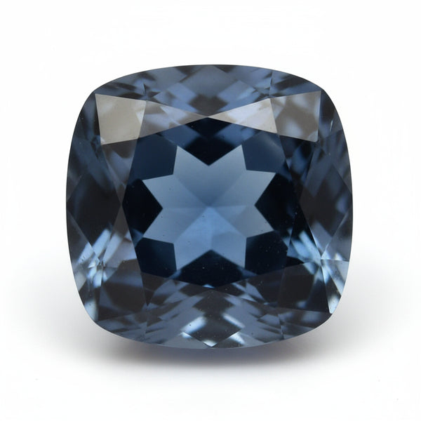 London Blue topaz 1PC Tiny 5x5 MM Cushion Faceted Blue Sparkling Semi Precious Gems