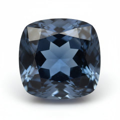 London Blue topaz 1PC Tiny 5x5 MM Cushion Faceted Blue Sparkling Semi Precious Gems
