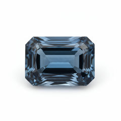 London Blue topaz 1PC Large 10x14 MM Emerald Faceted Blue Natural Semi Precious Loose Gemstone