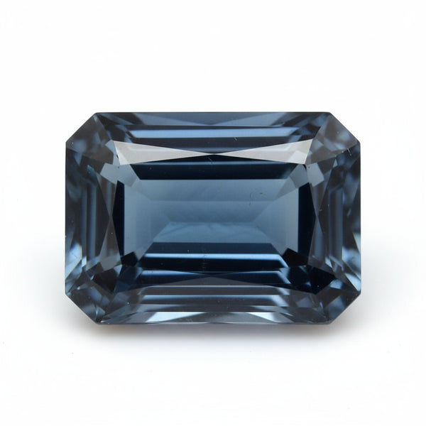 London Blue topaz 1PC Chunky 12x16 MM Emerald Faceted Blue Genuine Semi Precious Loose Gemstones