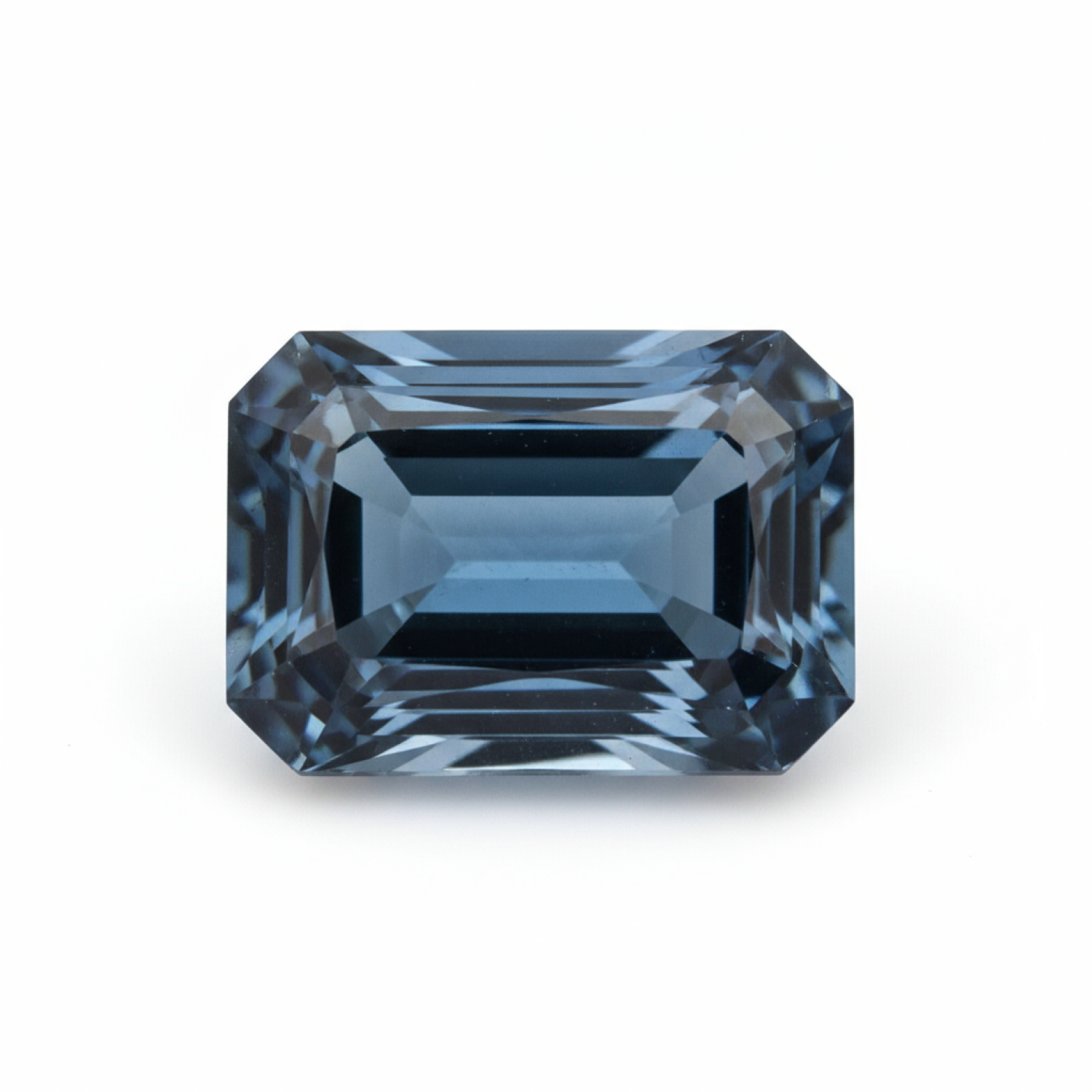 London Blue topaz 1PC Chunky 13x18 MM Emerald Faceted Blue Superior Semi Precious Gems Secondary image