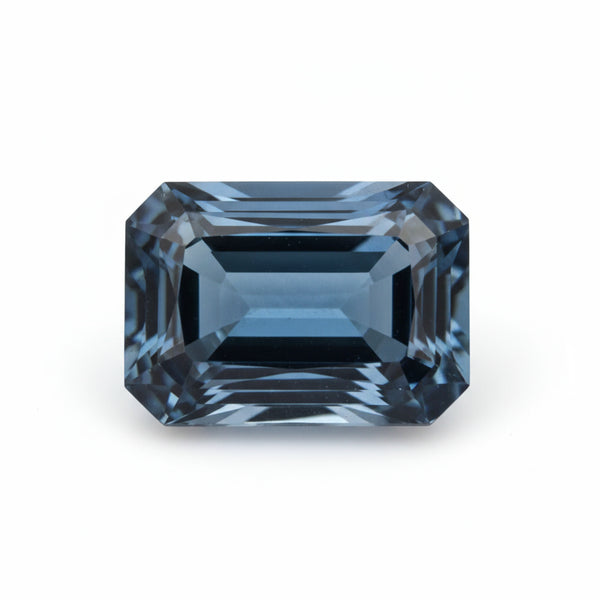 London Blue topaz 1PC Chunky 13x18 MM Emerald Faceted Blue Superior Semi Precious Gems