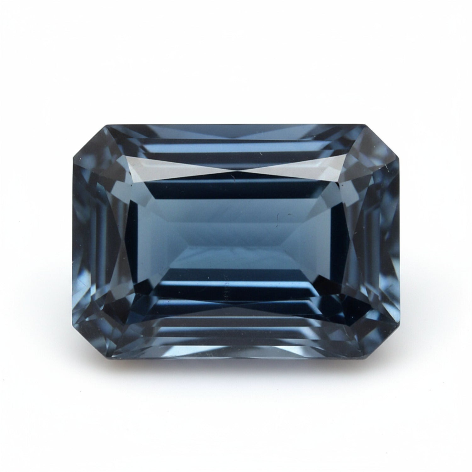 London Blue topaz 1PC Chunky 15x20 MM Emerald Faceted Blue Pure Semi Precious Loose Gems