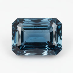 London Blue topaz 1PC Tiny 3x5 MM Emerald Faceted Blue Pure Semi Precious Loose Gemstones