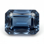 London Blue topaz 1PC Large 9x11 MM Emerald Faceted Blue Shine Semi Precious Loose Gemstones