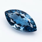 London Blue topaz 1PC Chunky 10x20 MM Marquise Faceted Blue High-Quality Semi Precious Loose Gemstones