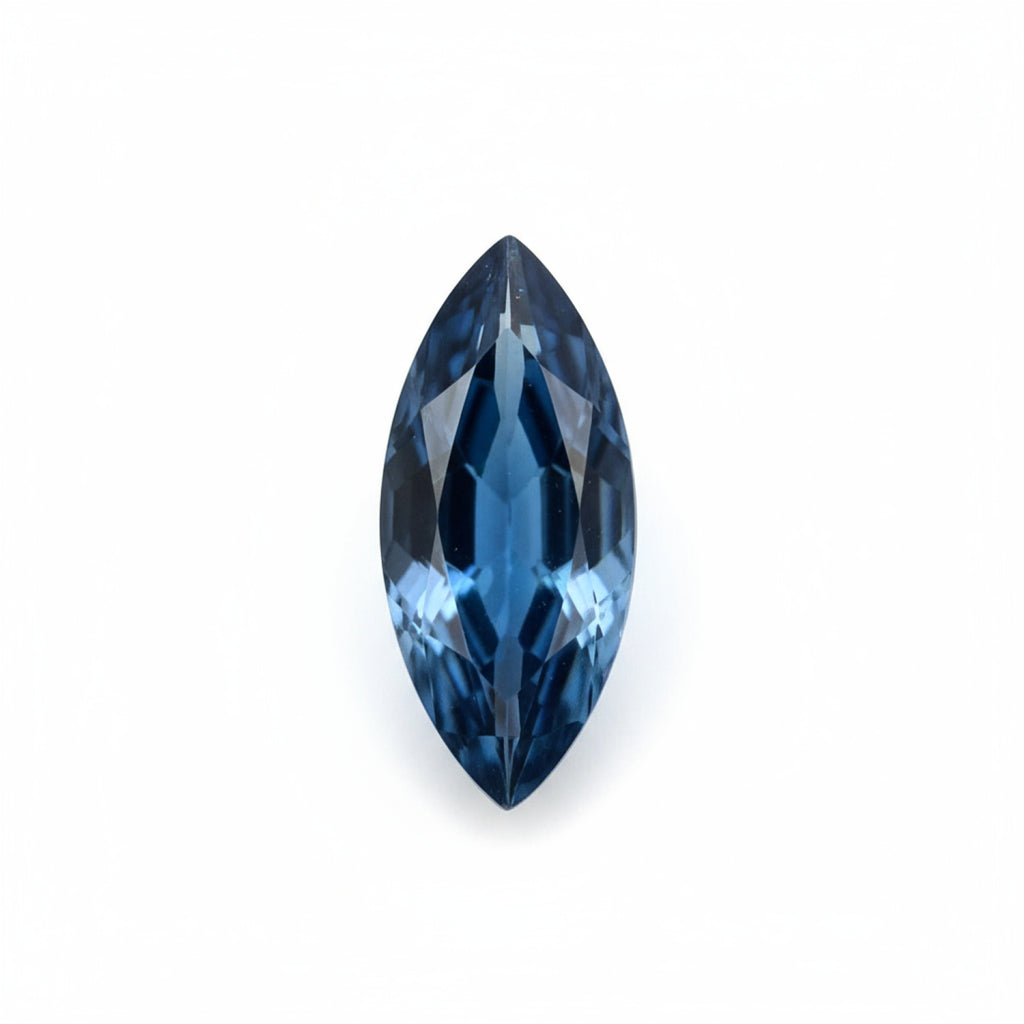 London Blue topaz 10PC Tiny 2.5x5 MM Marquise Faceted Blue Sparkling Semi Precious Gems