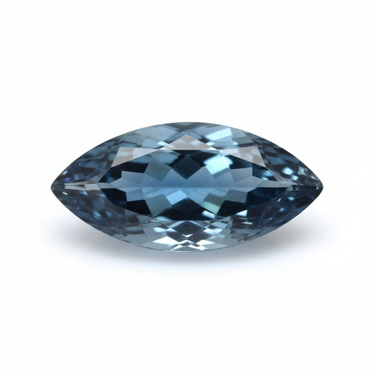 London Blue topaz 1PC Tiny 4x8 MM Marquise Faceted Blue Splendid Semi Precious Loose Gemstone