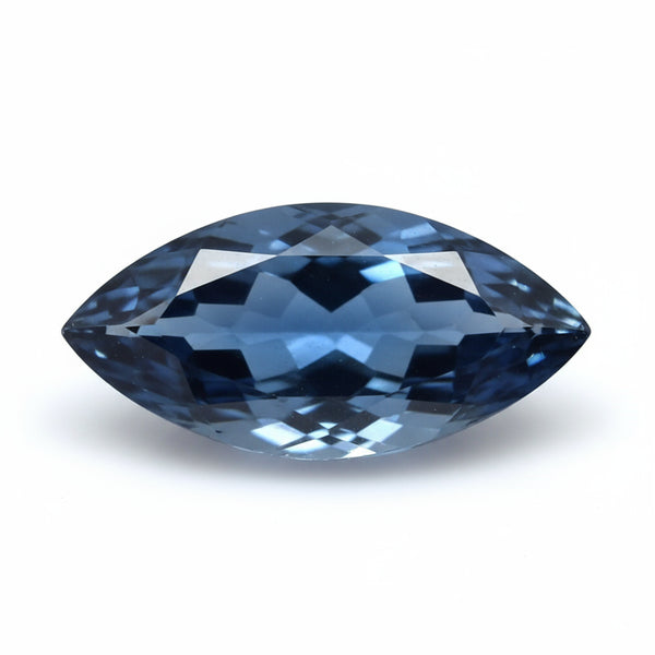 London Blue topaz 1PC Large 8x16 MM Marquise Faceted Blue Fine Semi Precious Loose Gemstone