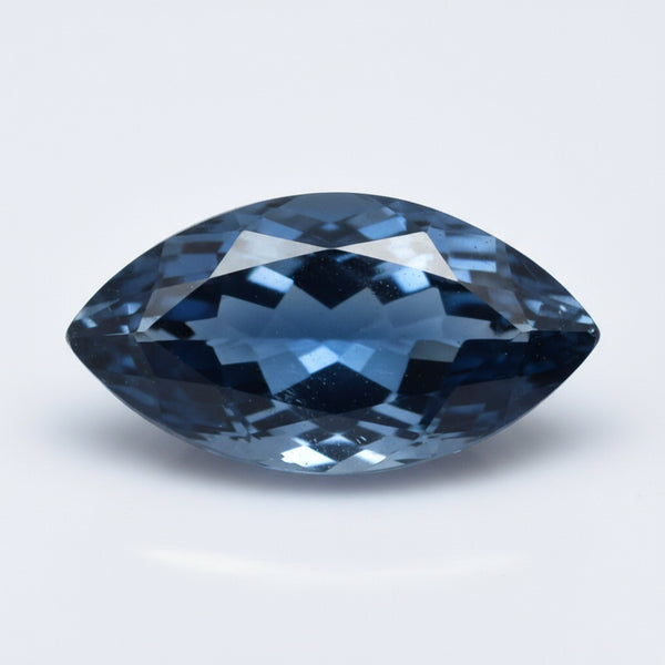 London Blue topaz 1PC Large 8x16 MM Marquise Faceted Blue Fine Semi Precious Loose Gemstone