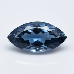 London Blue topaz 1PC Large 8x16 MM Marquise Faceted Blue Fine Semi Precious Loose Gemstone