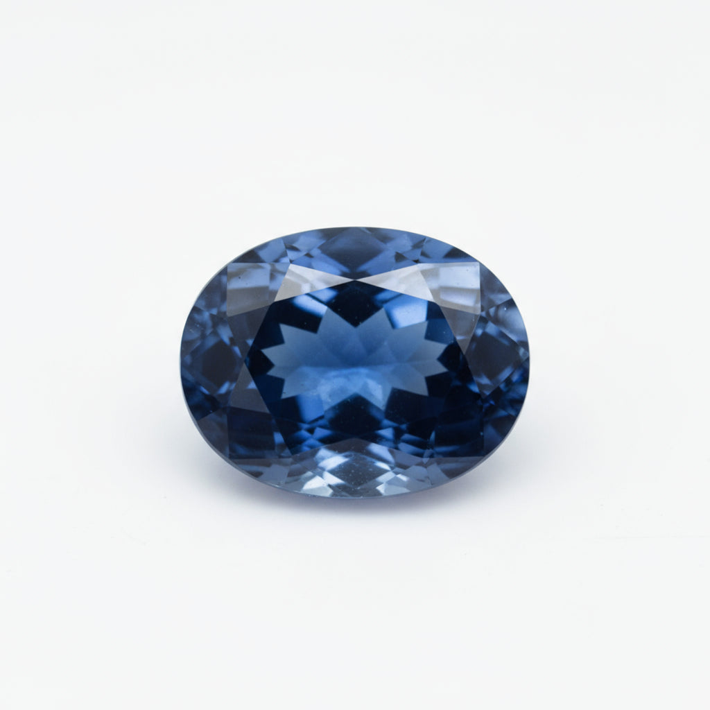 London Blue topaz 1PC Tiny 3x5 MM Oval Faceted Blue Shine Semi Precious Loose Gemstones