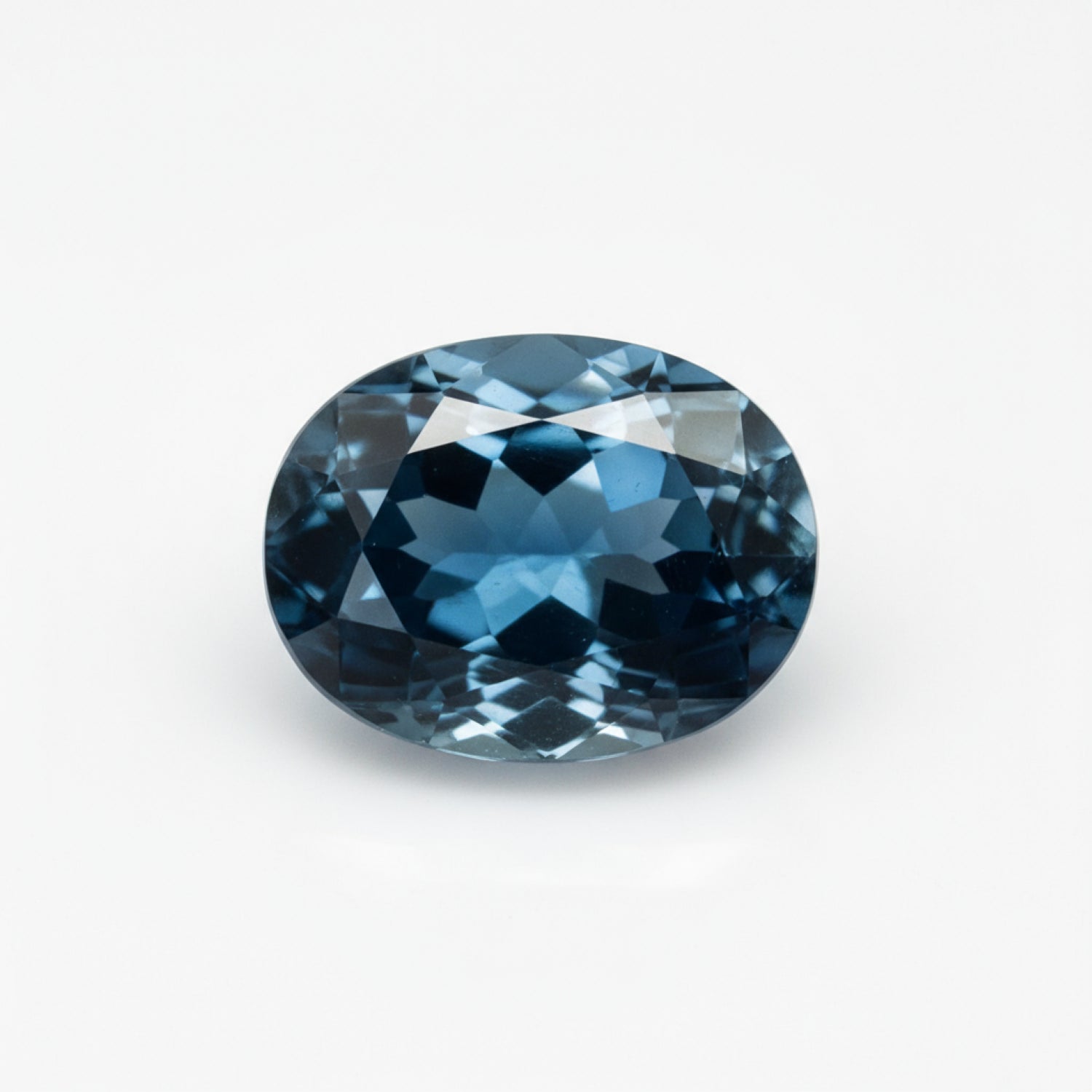 London Blue topaz 1PC Tiny 4x6 MM Oval Faceted Blue Fine Semi Precious Gems