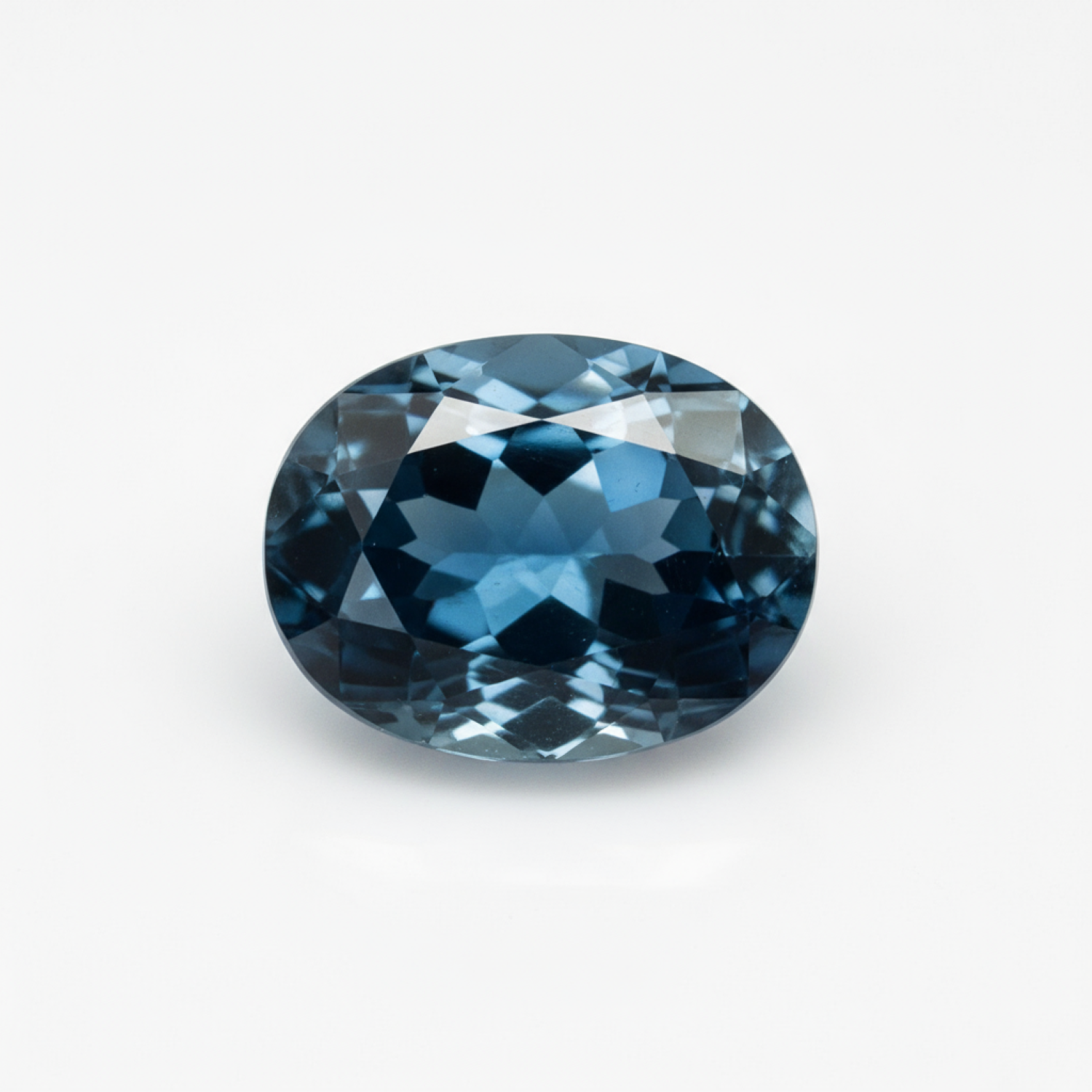 ロンドンブルートパーズ 1個 小粒 4x6 MM オーバル ファセットブルー ファインセミプレシャスジェム サブ画像