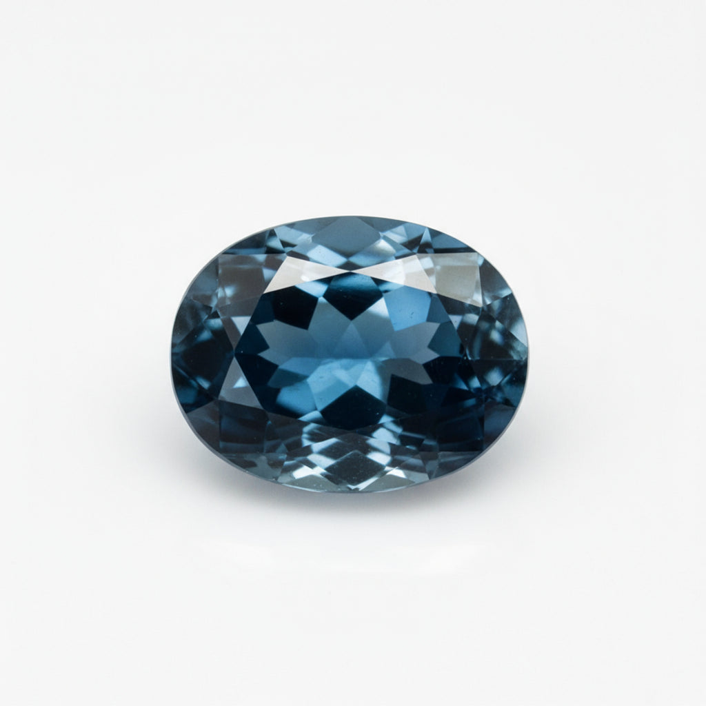 London Blue topaz 1PC Tiny 4x6 MM Oval Faceted Blue Fine Semi Precious Gems