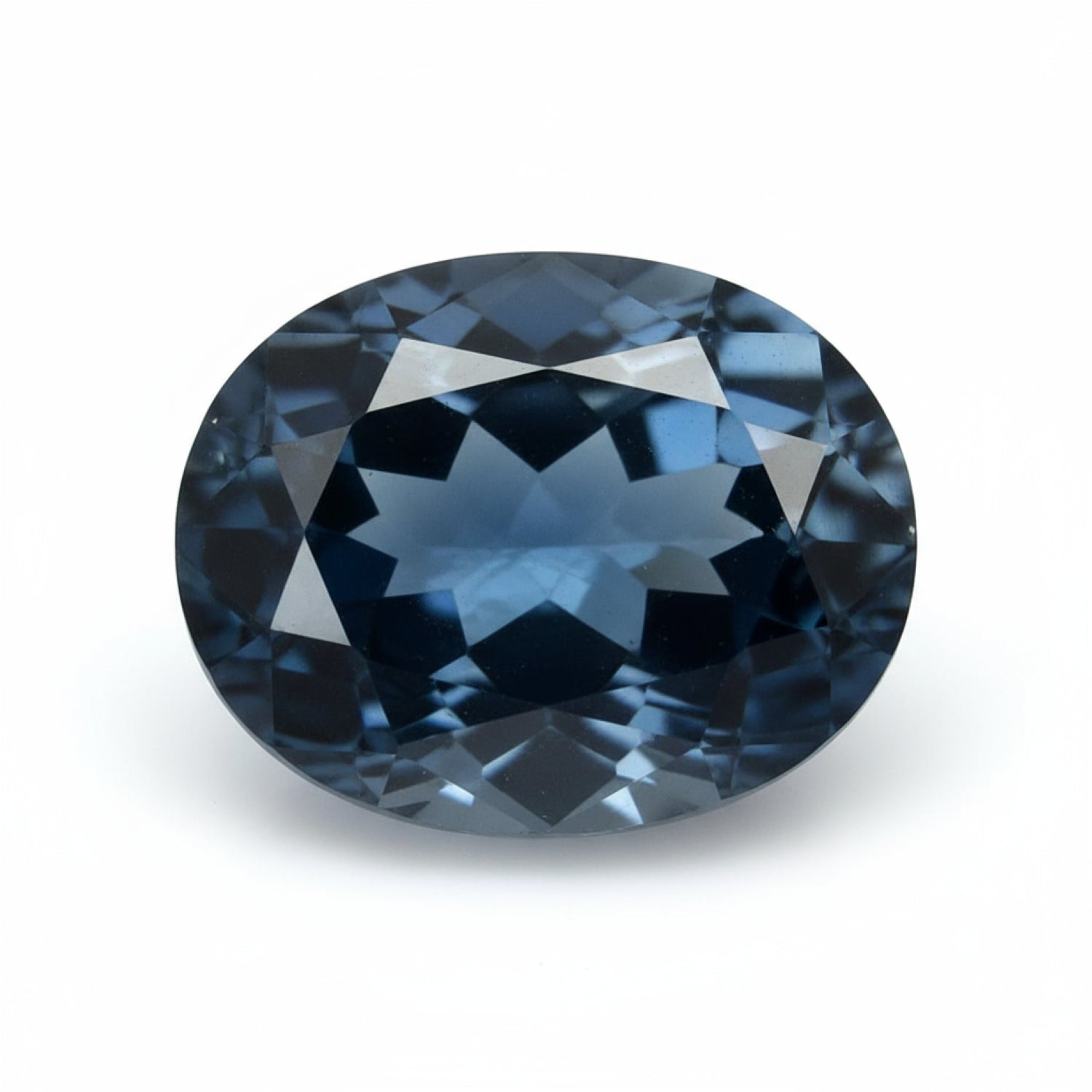 London Blue topaz 1PC Medium 7x10 MM Oval Faceted Blue Pure Semi Precious Loose Gems