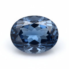 London Blue topaz 1PC Large 8x12 MM Oval Faceted Blue Sparkling Semi Precious Gems