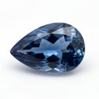 London Blue topaz 1PC Chunky 13x18 MM Pear Faceted Blue Sparkling Semi Precious Loose Gemstone