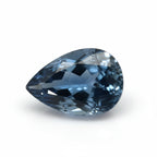 London Blue topaz 1PC Tiny 4x6 MM Pear Faceted Blue Splendid Semi Precious Loose Gemstone