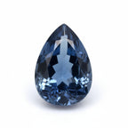 London Blue topaz 1PC Medium 7x10 MM Pear Faceted Blue High-Quality Semi Precious Loose Gemstones