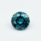 London Blue topaz 1PC Large 10x10 MM Round Faceted Blue Shine Semi Precious Loose Gems