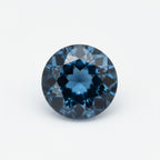 London Blue topaz 1PC Large 11x11 MM Round Faceted Blue Fine Semi Precious Loose Gemstone