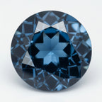 London Blue topaz 1PC Chunky 16x16 MM Round Faceted Blue Pure Semi Precious Loose Gemstones
